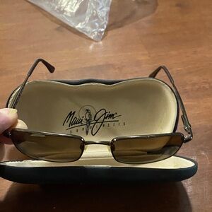 Maui Jim Sunglasses with Dark Brown Lenses